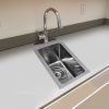 Кухонная мойка Grandex Aqua PROLINE 22 300209 20х45 цвет серый поверхность матовая