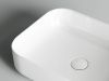 Раковина из сантехнического фарфора Ceramica Nova ELEMENT CN6011 50х40 накладная цвет белый без отверстий под смеситель