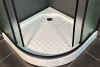 Душевой уголок Royal Bath HK RB90HK-C-BL-Practic 90х90 стекло рифленое профиль черный с поддоном