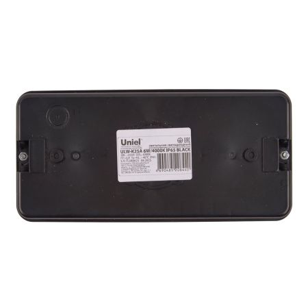 Светильник накладной Uniel ULW-K25A 6W/4000K IP65 BLACK