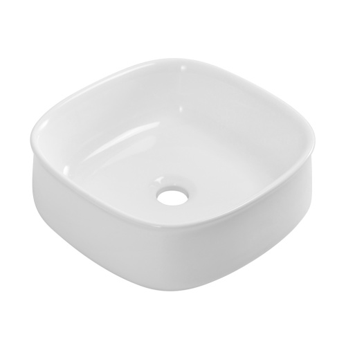 Раковина керамическая Cezares CZR-6604 36х36 накладная цвет белый без отверстий под смеситель - фото 2