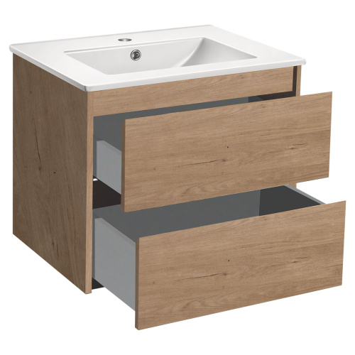 Тумба под раковину Vincea Gio VMC-2G600NO 60х46х50 - фото 3