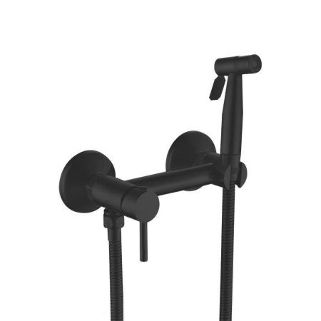 Гигиенический душ со смесителем Shevanik S107H черный