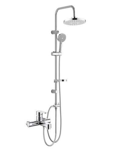 Душевая стойка OneLife  P07-822cr настенная цвет хром - фото 2