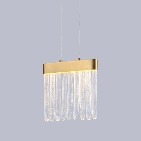 Светильник подвесной Delight Collection P98057-1 antique brass