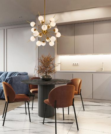 Люстра на штанге Milosh Tendence 764 0764CL-18AB