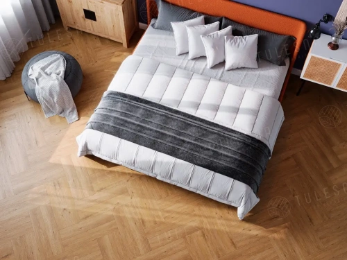 SPC ламинат Tulesna Art Parquet 1005-1 Tesoro толщина 0.4 см 43 класс 600х125 - фото 3