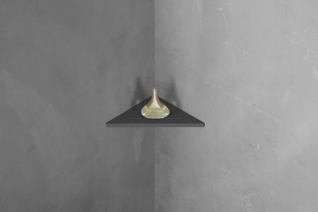 Полка в ванную комнату ABBER Stein AS1652MB