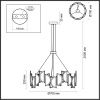 Люстра подвесная Odeon Light Toscana (Тосцана) 5448/40L