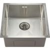 Кухонная мойка Melana ProfLine D4545H сатин 45х45 цвет серый поверхность полированная