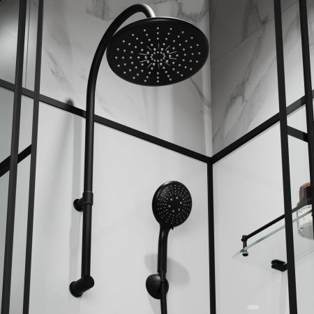 Душевая кабина Niagara Standart ST100/15QL/KL/BKT 100х100 квадратная без крыши ориентация универсальная