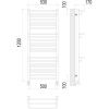 Полотенцесушитель водяной Terminus 4670078529763 55х120 хром