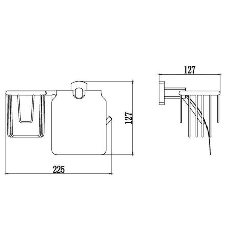 Бумагодержатель Savol S-R09951