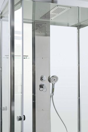 Душевая кабина AvaCan Z Z1911 110х90 прямоугольная с крышей ориентация универсальная