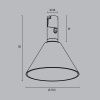 Трековый светодиодный светильник Maytoni Technical Biancа (Бьянка) TR206-1-3W3K-B