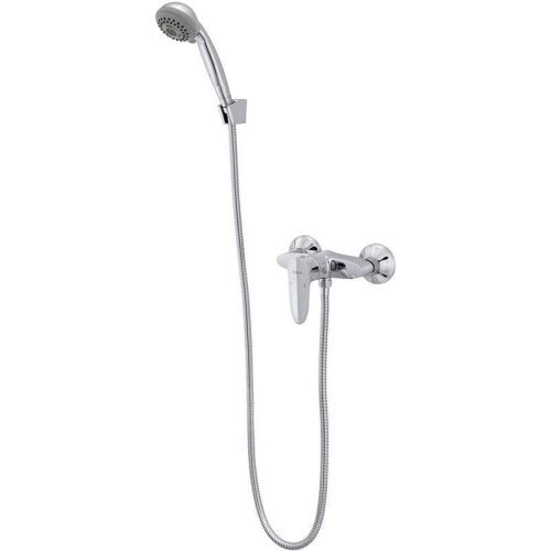 Смеситель для ванны и душа Raiber Nova R2501 настенный хром - фото 2