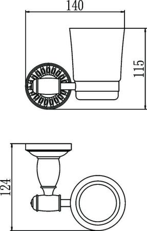 Стакан Savol S-006658C