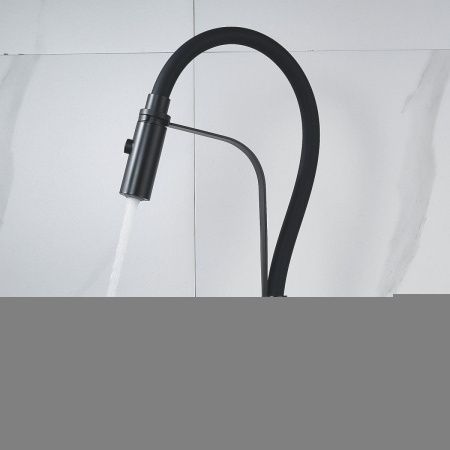 Смеситель для кухни Shevanik S943H-3 на мойку черный