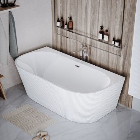 Ванна акриловая Grossman Cristal GR-17071 170х80 отдельностоящая овальная с каркасом