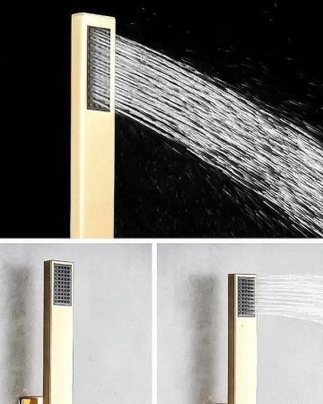 Душевая система ALMAes Elbe TVZ-0815 встраиваемая в стену цвет золото