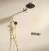 Душевая система Arrow ARQ14H889CG встраиваемая в стену цвет золото с термостатом