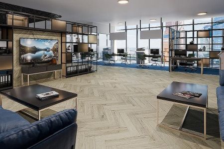 Кварцвиниловая плитка Damy Floor LONDON LVT 191023EL-02-LVT Бристоль толщина 0.25 см 43 класс 590х118