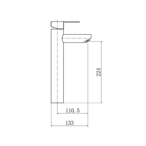 Смеситель для раковины Fashun A51201-8 на столешницу белый - фото 3