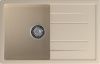 Кухонная мойка Granfest Quadro Q-780L кашемир 75х50 цвет бежевый поверхность матовая
