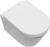 Унитаз подвесной Logan Tornado 00331866 белый с сиденьем микролифт смыв торнадо