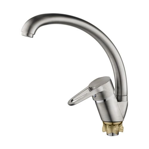 Смеситель для кухни G.Lauf NUD NUD4-A045KH на мойку сатин - фото 2