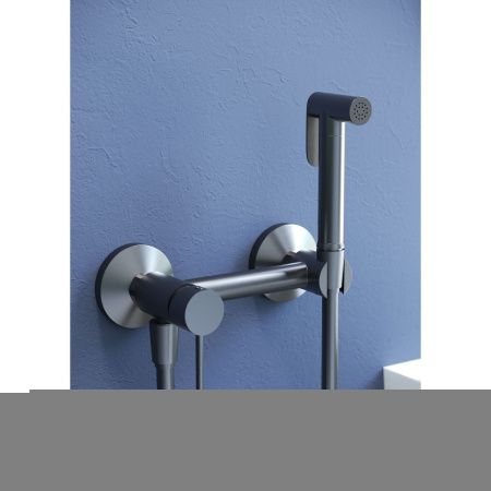 Гигиенический душ со смесителем RGW Shower Panels 581408215-11 серый