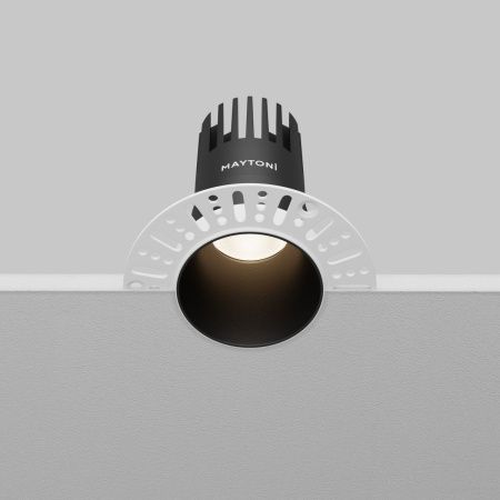 Светильник встраиваемый Maytoni Technical Dip DL120-10W-4K-TRS-B
