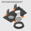 Светильник встраиваемый Crystal Lux CLT 002 CLT 002C2 BL V2