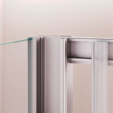 Душевой уголок RGW Passage 350817728-11 120х80 стекло прозрачное профиль хром без поддона