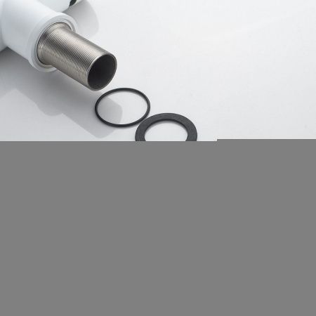 Смеситель для кухни Shevanik S468C на мойку белый