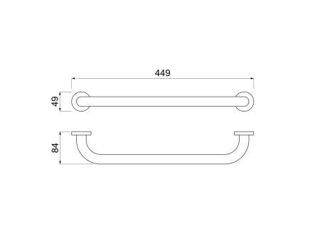 Поручень Aquatek AQ4995CR