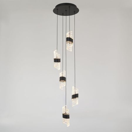Светильник потолочный Delight Collection MD23001022-5A matt black