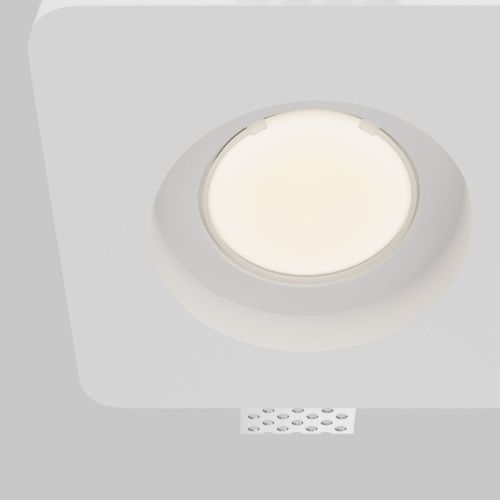 Светильник встраиваемый Maytoni Technical Gyps Modern DL002-GU10-02-W - фото 3