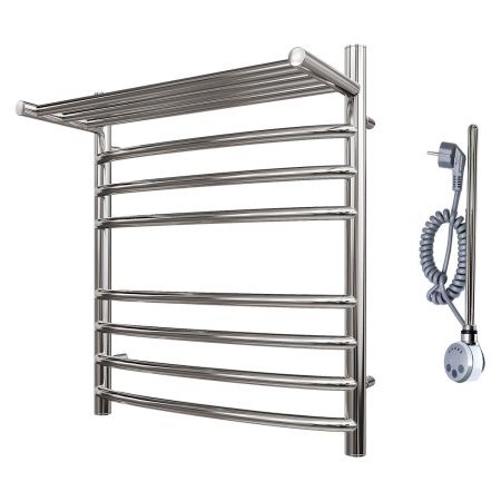 Полотенцесушитель электрический Point Альфа PN05156SPE 55х60 хром