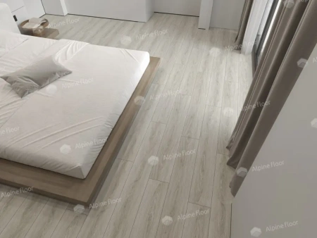Кварцвиниловая плитка Alpine Floor Easy Line ECO 3-15 Дуб Кофейный толщина 0.3 см 43 класс 1219,2х184,15