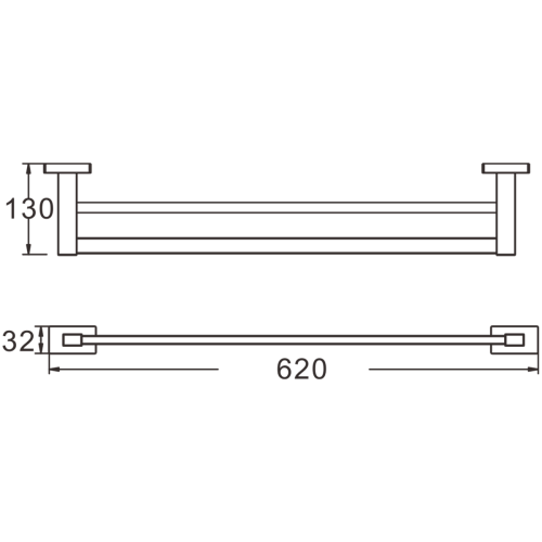 Полотенцедержатель BELZ B90309 - фото 3