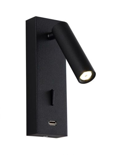 Светильник настенный Crystal Lux CLT 210 CLT 210W USB BL - фото 2