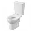 Унитаз-компакт напольный с бачком Santeri Орион 1P4038S0000BF белый с сиденьем микролифт каскадный смыв