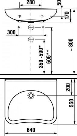 Раковина из сантехнического фарфора Roca Access ZRU9307660 60х60 подвесная цвет белый