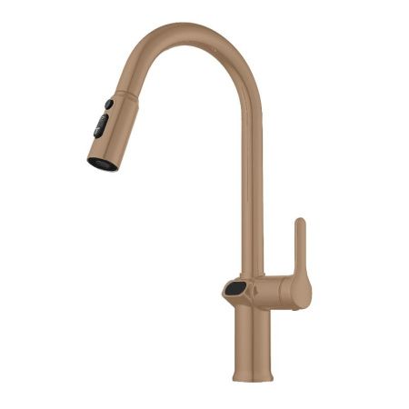 Смеситель для кухни Knotlor KN-100/RB на мойку бронза