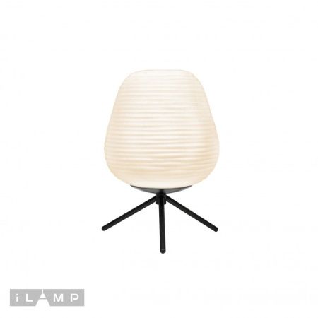 Настольная лампа iLamp Moon (Моон) AT9041-1C WH