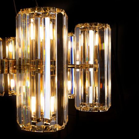 Люстра подвесная Arte Lamp Santorini (Санторини) A1049SP-16GO
