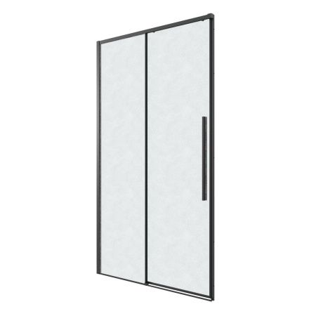 Душевая дверь Grossman Galaxy 1/2.K33.01.80L.21.02 80х195 стекло шиншилла профиль черный