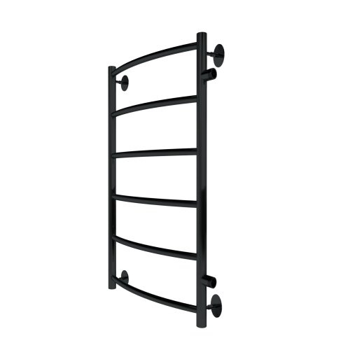 Полотенцесушитель Indigo Arc LASW70-30BR-б/п-50 39х70 водяной черный муар - фото 2