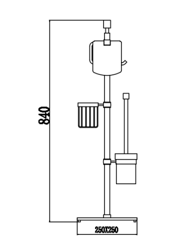 Cтойка Savol S-0Y650C - фото 2
